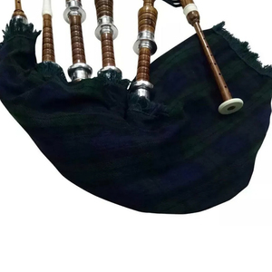 Traditional <b>Musical</b> <b>Instruments</b> Rosewood Style Highland Bagpipes Custom Printed Logo Solid Color Design For Ceremonies And Stage - Product Image 3