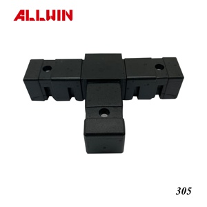25 mét <span class=keywords><strong>4</strong></span> <span class=keywords><strong>way</strong></span> nhôm ống vuông nối phụ kiện đường ống - Product Image 3