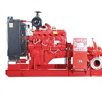 Pompa Kebakaran Mesin Diesel IS XBC3.0/15G-JSW Pompa Horizontal Satu Tahap Satu Hisap Cocok untuk Stasiun Pemadam Kebakaran Khusus