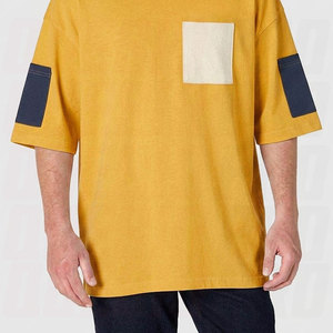 เสื้อยืดโอเวอร์ไซส์ผู้ชาย ผ้าฝ้าย 100% เป็นมิตรกับสิ่งแวดล้อม ระบายอากาศได้ดี สวมใส่สบาย ผ้าเนื้อบางเบา ทรงหลวม ใส่สบายในฤดูร้อน - Product Image 4