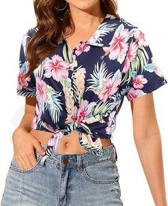 Camisa de Manga Corta para Hombre, Diseño Personalizado, Ropa de Playa de Verano, 100% Algodón Satinado, Tejido de Punto, Casual, Vacaciones, Hawaiana - Product Image 4