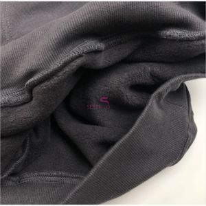 Sudadera con Capucha de Forro Polar para Invierno, Color Sólido, Unisex, 345GSM, Estilo Urbano, Ecológica, Transpirable, Sin Cordón, Lista para el Gimnasio - Product Image 4