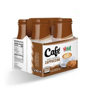 Arabica Cappuccino Coffee Drink Vietnam VINUT 9,5 floz (paquete de 24), listo para beber sobre la marcha, proveedor mayorista, muestra gratis - Product Image 1