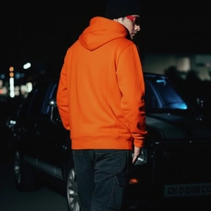 Sudaderas con Capucha 100% Algodón, Estampado Digital Sólido, Bordadas, Otoño, Talla Grande, Unisex - Product Image 2