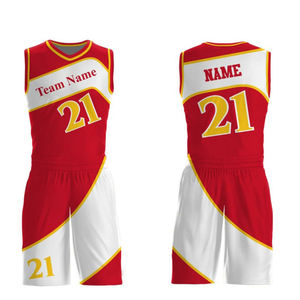 Uniformes y Camisetas de Baloncesto Reversibles Personalizadas con Logotipo, Tallas Grandes, 100% Poliéster, Secado Rápido y Transpirables - Product Image 6