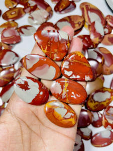 Gema suelta de jaspe Noreena 100% natural de grado AAA, hecha a mano, para la fabricación de joyas, ASHU GEMS, con tasación de terceros. - Product Image 2