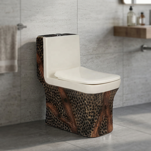 Inodoro de Cerámica de Una Pieza Vistaar Decorative Series de 41 kg para Baño, en Oferta a Bajo Precio - Product Image 5