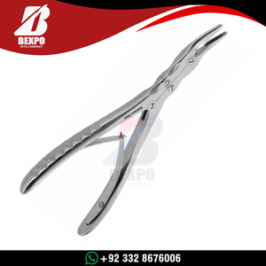 Pinzas Quirúrgicas Manuales Beyer para Hueso, 2mm 15cm, Doble Acción, Curvas, Acero Inoxidable Alemán, Certificación CE - Product Image 2