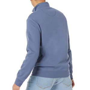 Sweat-shirts de performance pour hommes à manches longues, demi-zip, pour l'hiver et le golf, avec impression numérique et teinture unie - Product Image 3
