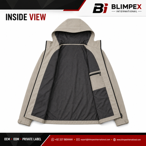 Chaqueta Utilitaria con Capucha Personalizada OEM, Resistente al Agua, con Múltiples Bolsillos, Ligera, con Impresión Personalizada y Etiqueta Privada - Product Image 4