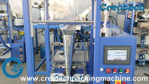 เครื่องบรรจุภัณฑ์แบบแนวตั้งอัตโนมัติเต็มรูปแบบ ขับเคลื่อนด้วยระบบ PLC ไฟฟ้า 380V ประสิทธิภาพสูง อุปกรณ์อุตสาหกรรม - Product Image 6