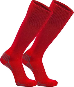 Baseball Cotton <b>Socks</b> Anti Slip Breathable Snag Resistance Knee High Custom Logo Design Cycling Knitted <b>Grip</b> Running Sports <b>Sock</b> - Product Image 1