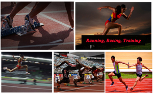 Chaussures de course à pied professionnelles en maille respirante et légère pour l'athlétisme - Product Image 5