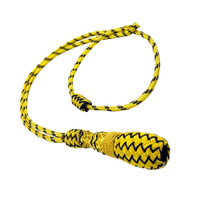 Accessoire décoratif artisanal personnalisable en forme de nœud de sabre avec pompon pour cosplay, exposition et collectionneurs - Product Image 3