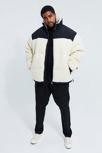 Chaqueta de Invierno Acolchada de Diseño Personalizado, Chaqueta de Hombre con Cierre Completo, Estilo Urbano, Lavada, a Precios de Mayoreo - Product Image 3