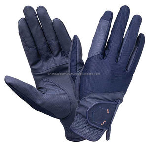 ถุงมือแข่งม้าหนังแท้สำหรับผู้ใหญ่ดีไซน์ล่าสุด: ใส่สบายกันลื่นกันลมเหมาะสำหรับการขี่ม้า - Product Image 6