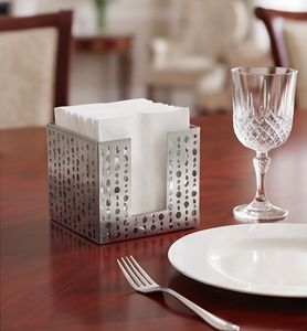 Elegante Caja de Pañuelos de Metal Estilo Antiguo, Diseño de Alta Calidad, Acabado Elegante, Perfecta para Bodas, Fiestas, Vajilla y Decoración de Comedor - Product Image 5