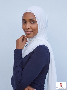 Luxury Chiffon Hijab Scarf Design Soft <b>Silk</b> Feel <b>Head</b> <b>Wrap</b> Shawl OEM ODM Manufacturer Private Label - Product Image 2