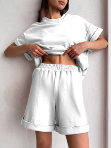 Camiseta informal estampada para mujer, camiseta de verano de manga corta, transpirable, ligera, suave y cómoda, camiseta de uso diario a la moda para mujer - Product Image 5