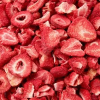 Premium gevriesdroogde aardbeien voor bakkerijproducten, dessertdecoraties en fruitmixen