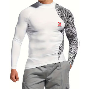 Vêtements de sport Solid Trader Superior Comfort Compression Fit, manches longues, séchage rapide, extensibles, protection contre les éruptions cutanées - Product Image 1