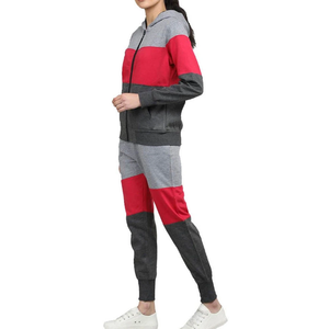 Pantalones Deportivos de Felpa de Alta Calidad para Mujer, Pantalones Anchos Personalizados con Capucha y Decoración de Parches - Product Image 3