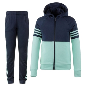 Ensemble de survêtement décontracté pour femmes grandes tailles, en polaire sublimée, écologique, 100% polyester, sweat à capuche zippé, pantalon de jogging, vêtements de sport, gym - Product Image 1