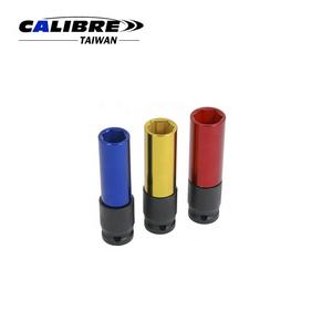 TAIWAN CALIBRE 3pc 17-21mm Metric <b>Deep</b> <b>Impact</b> Joint UJ <b>Socket</b> <b>Set</b> Thin Wall <b>Socket</b> 19mm OEM DIY Hex 1/2 in Drive - Product Image 3