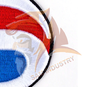 Patchs brodés personnalisés en tissu, vente en gros, faible MOQ, patchs brodés durables sur mesure pour vêtements/sacs - Product Image 6