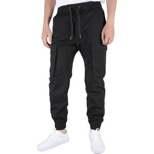 Texte imprimé personnalisé Pantalon de jogging cargo pour homme Coupe décontractée avec genoux renforcés pour le travail en plein air - Product Image 1