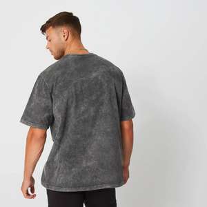 Camisetas de Hombre de Algodón Grueso con Logotipo Personalizado, Estilo Urbano, Estampado Gráfico de Alta Calidad, Lavado Ácido, Estilo Vintage - Product Image 2