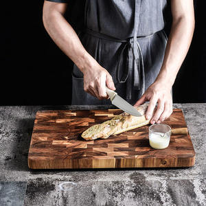 Timeless <b>Craft</b> Handmade Acacia <b>Wood</b> Custom Chopping Board-Eco-Friendly 1.5cm Thick Dishwasher Safe - Product Image 3