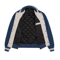 Blouson Bomber Homme Automne à Capuche Col Montant Fermeture Éclair Tissu Respirant Coupe-Vent Impression Personnalisée Embossage Frontal