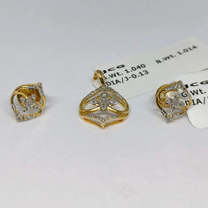 Elegante Juego de Pendientes con Diamantes Cultivados en Laboratorio en Oro Blanco y Amarillo, con Piedras de Colores, Joyería Nupcial de Lujo, Venta al Por Mayor OEM - Product Image 6