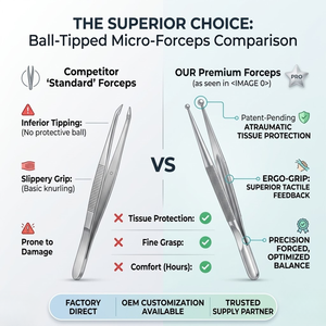 Pinzas para Micro Anillos con Contrapeso - Product Image 2