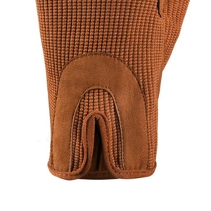 Gants d'équitation professionnels pour femmes en cuir véritable respirant antidérapant avec fermeture auto-agrippante Nouveauté - Product Image 3