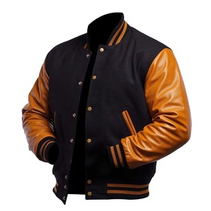 School Team Varsity <b>Jacket</b> Custom Wool <b>Leather</b> Letterman Baseball <b>Jacket</b> Premium Quality - Product Image 4