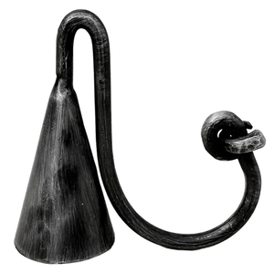Éteignoir à bougie en fer fait main, 100% fer, finition noire antique - Product Image 1