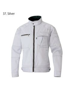 Chaqueta de Lana Blanca para Hombre, Estilo Varsity, Delgada, a la Moda, Resistente al Viento y Ecológica - Product Image 3