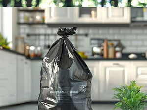 UKHI Biodegradable And <b>Compostable</b> High Strength Coated Blow Molding Grade Components Customized Garbage <b>Bags</b> - Product Image 3
