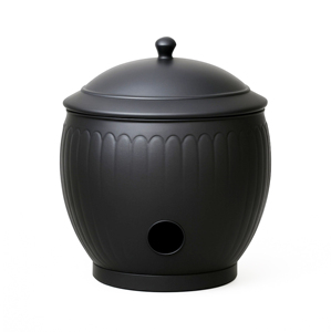 Support de rangement pour tuyau d'arrosage d'extérieur en fer de haute qualité, tendance et nouveau, avec finition patine rustique, taille et couleur personnalisables - Product Image 1