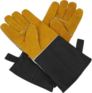 Gants de soudage TIG en peau d'éléphant haute résistance, durabilité accrue, excellente résistance à l'abrasion, coutures résistantes aux flammes - Product Image 3