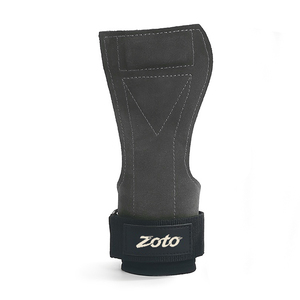 Unisex Leather Hand Grip for Weightlifting Gym Padded Palm Grips for Pull Ups Rows Fitness Training Gear Supplier - Product Image 2