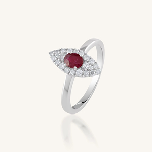 Anillo de Tanzanita y Diamantes en Plata de Ley 92.5 KLSR-11707 - Product Image 3