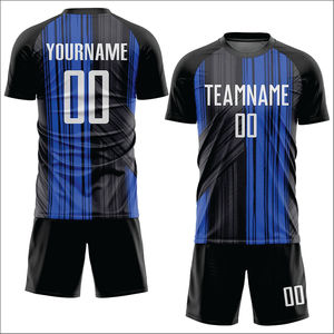Uniforme de Fútbol de Alta Calidad, 100% Poliéster, Impresión Digital, Secado Rápido, Transpirable, Conjunto de Uniformes de Fútbol para Adultos de Invierno - Venta al Por Mayor - Product Image 6