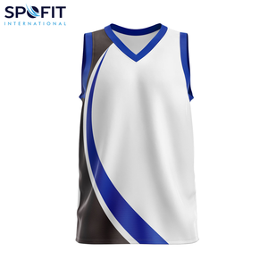 Camiseta de Baloncesto Reversible Personalizable de Alta Calidad, Estilo Nuevo, Cuello en V, Ropa Deportiva, Fabricada en Fábrica - Product Image 1