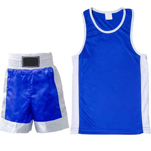 กางเกงมวยไทยผ้าซาตินแบบสั่งทำพร้อมโลโก้ สำหรับศิลปะการต่อสู้ ฟิตเนส มวยไทย บราซิลเลี่ยนยิวยิตสู ศิลปะการต่อสู้แบบผสมผสาน และเสื้อกั๊ก ผลิตจากโพลีเอสเตอร์ที่เป็นมิตรกับสิ่งแวดล้อม - Product Image 1