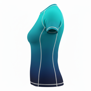 Camiseta de compresión personalizada sublimada para hombres, mujeres y niños, para entrenamiento de MMA, BJJ, Jiu Jitsu, sin gi, duradera, al por mayor. - Product Image 3