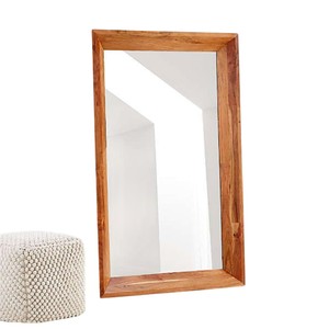Miroir rectangulaire en bois écologique de qualité supérieure pour dressing, grand miroir décoratif en bois pour la décoration intérieure - Product Image 1