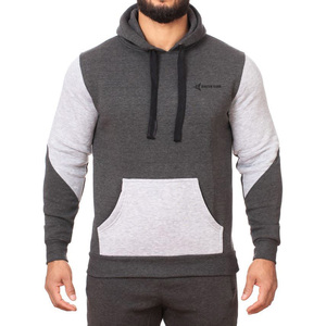 Sudadera con Capucha para Hombre, Manga Raglán, Bloques de Color, Estilo Casual, Tejido de Punto, Bolsillo Frontal con Logotipo, Corte Regular, Otoño, Servicio OEM - Product Image 2